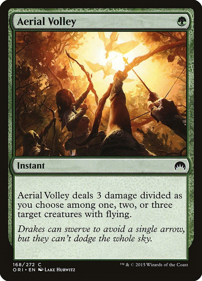 Image for Aerial Volley (168) [Magic Origins] - Magic: The Gathering