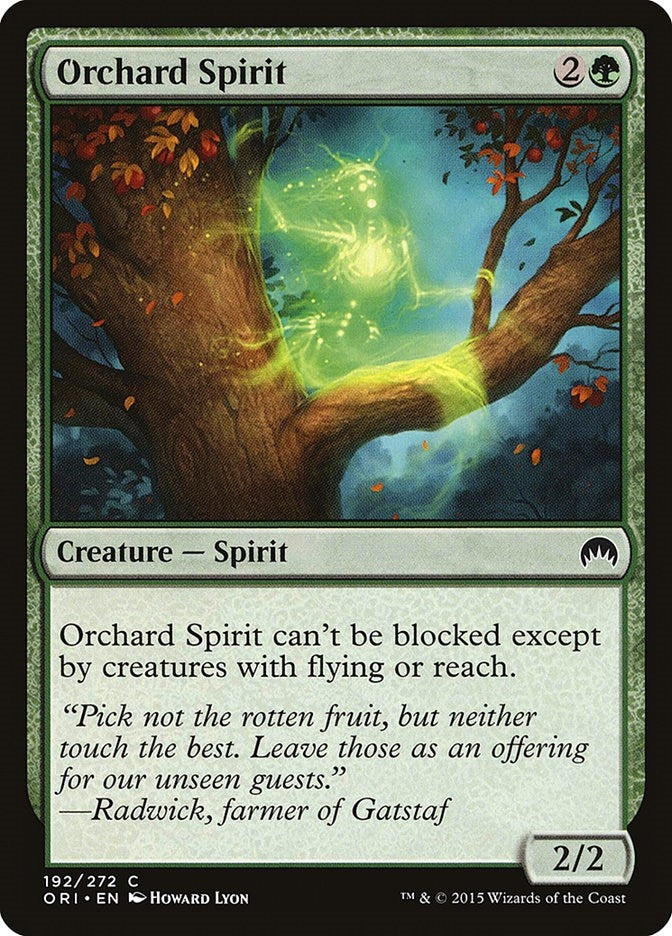 Image for Orchard Spirit (192) [Magic Origins] - Magic: The Gathering