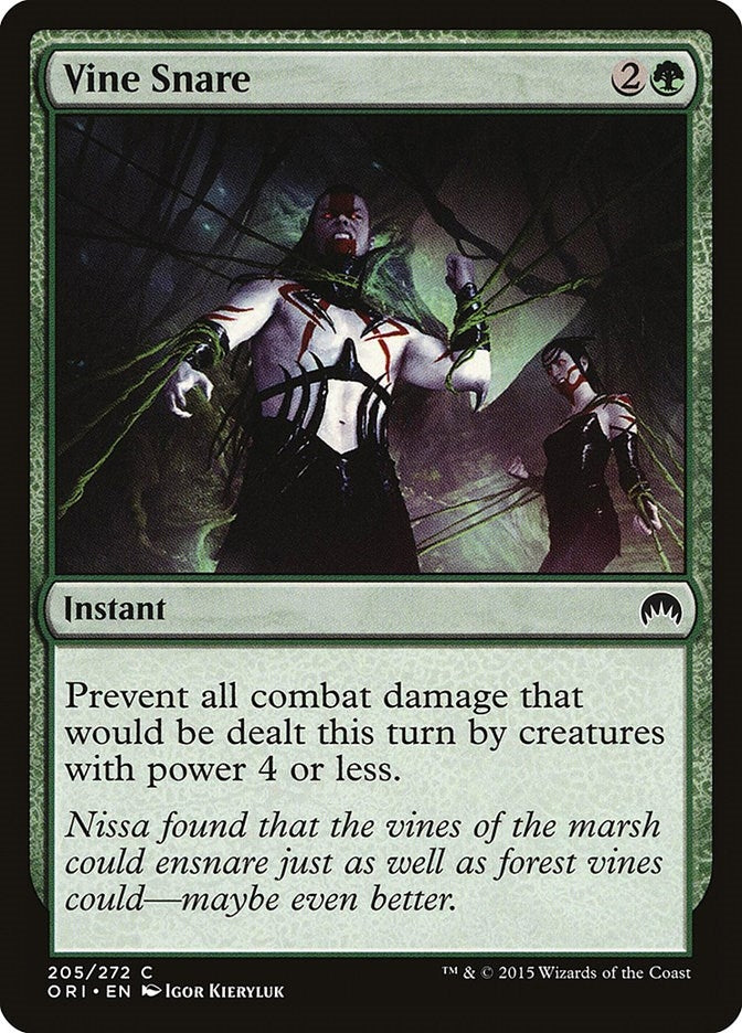 Image for Vine Snare (205) [Magic Origins] - Magic: The Gathering
