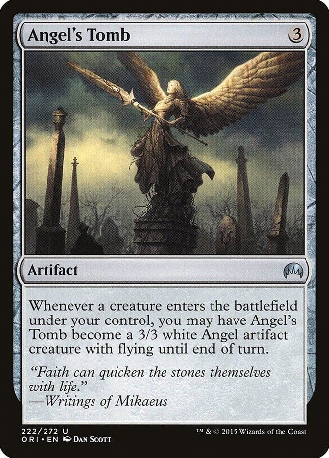 Image for Angel's Tomb (222) [Magic Origins] - Magic: The Gathering