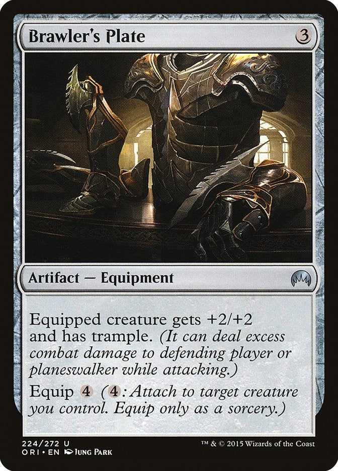 Image for Brawler's Plate (224) [Magic Origins] - Magic: The Gathering