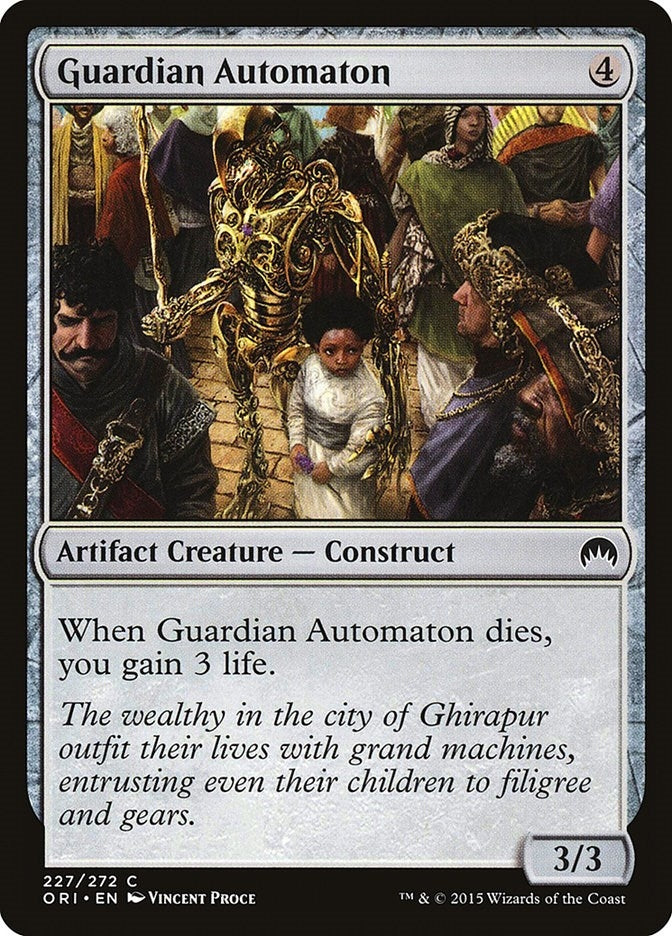 Image for Guardian Automaton (227) [Magic Origins] - Magic: The Gathering