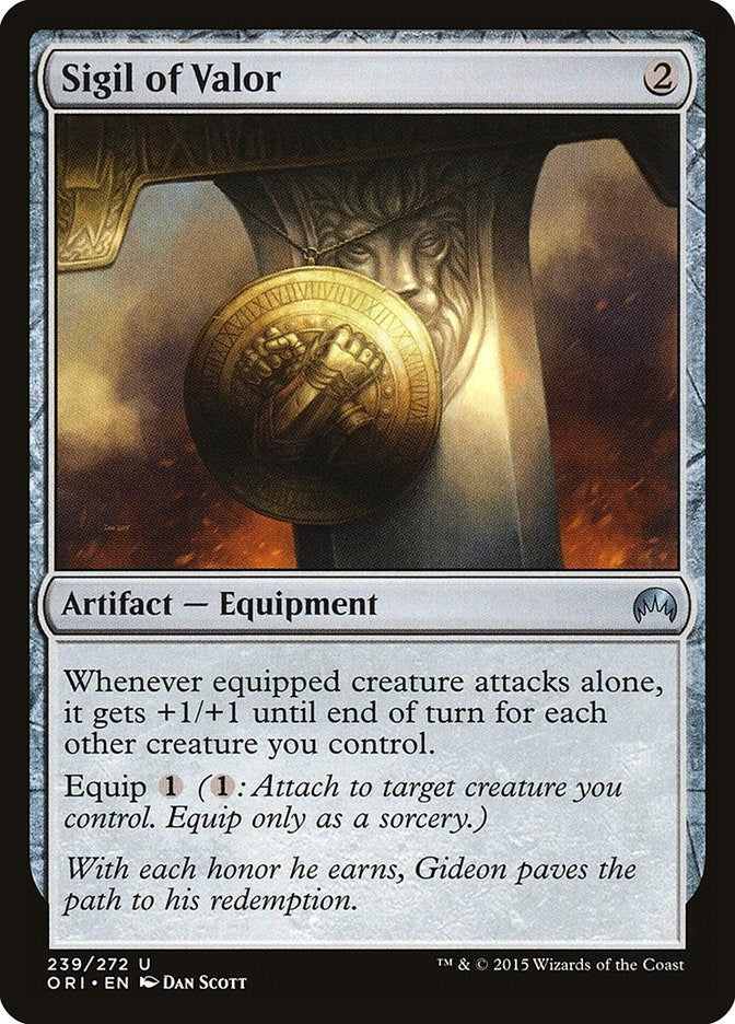 Image for Sigil of Valor (239) [Magic Origins] - Magic: The Gathering