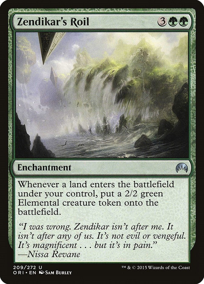 Image for Zendikar's Roil (209) [Magic Origins] - Magic: The Gathering