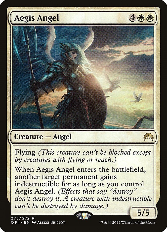 Image for Aegis Angel (273) [Magic Origins] - Magic: The Gathering