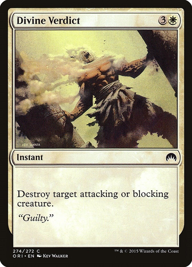 Image for Divine Verdict (274) [Magic Origins] - Magic: The Gathering