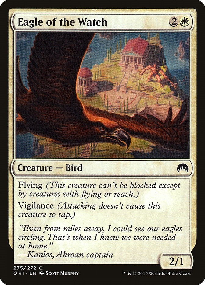 Image for Eagle of the Watch (275) [Magic Origins] - Magic: The Gathering