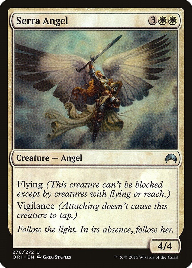 Serra Angel (276) [Magic Origins]
