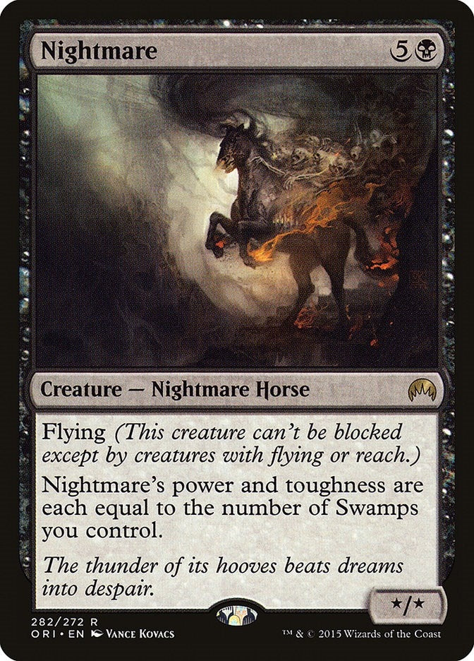 Image for Nightmare (282) [Magic Origins] - Magic: The Gathering