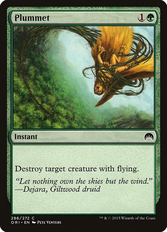 Image for Plummet (286) [Magic Origins] - Magic: The Gathering