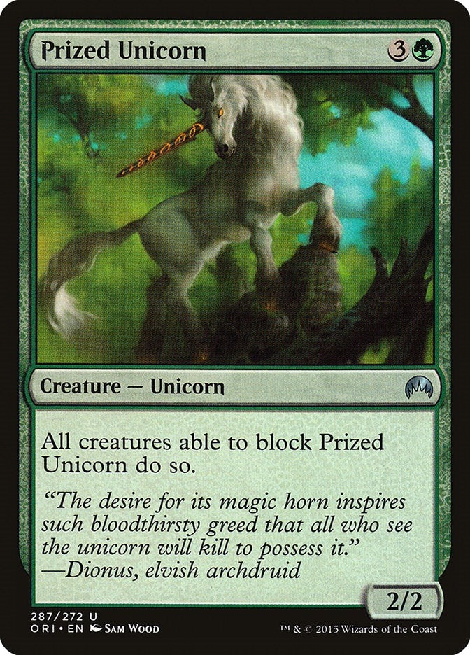 Image for Prized Unicorn (287) [Magic Origins] - Magic: The Gathering