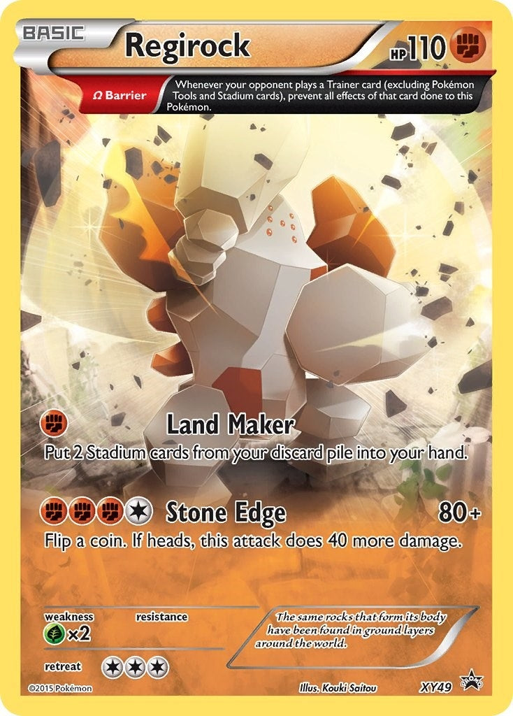 Image for Regirock - XY49 (XY49) [XY Promos] - Pokemon