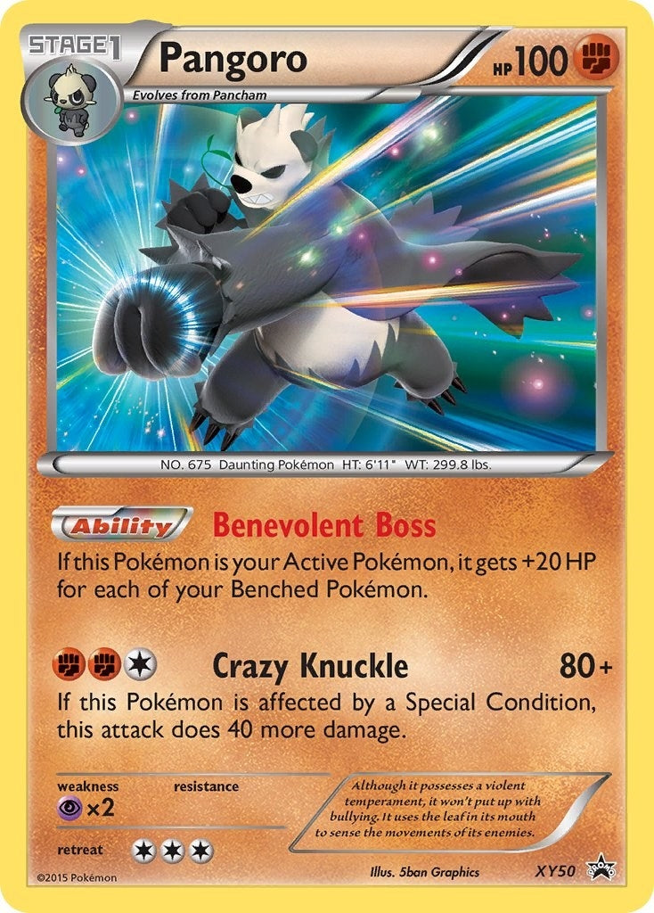 Image for Pangoro - XY50 (XY50) [XY Promos] - Pokemon