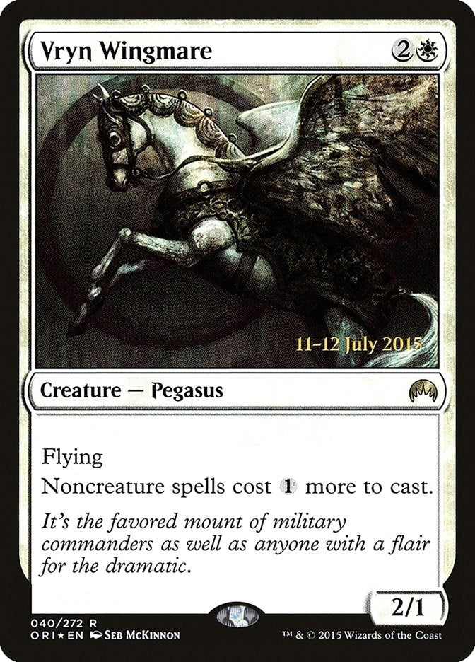Image for Vryn Wingmare (40) [Prerelease Cards] - Magic: The Gathering