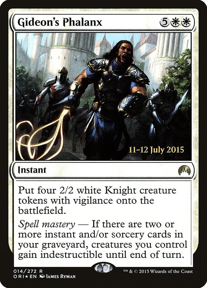 Image for Gideon's Phalanx (14) [Prerelease Cards] - Magic: The Gathering