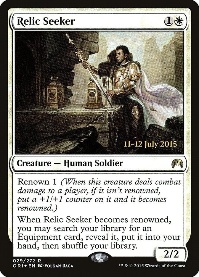 Image for Relic Seeker (29) [Prerelease Cards] - Magic: The Gathering