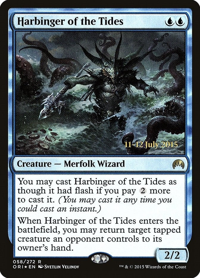 Image for Harbinger of the Tides (58) [Prerelease Cards] - Magic: The Gathering