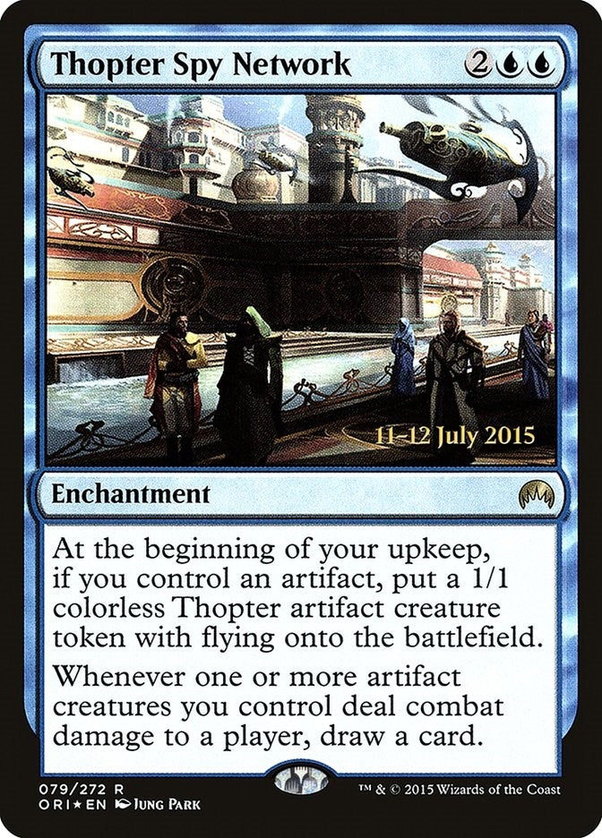Image for Thopter Spy Network (79) [Prerelease Cards] - Magic: The Gathering