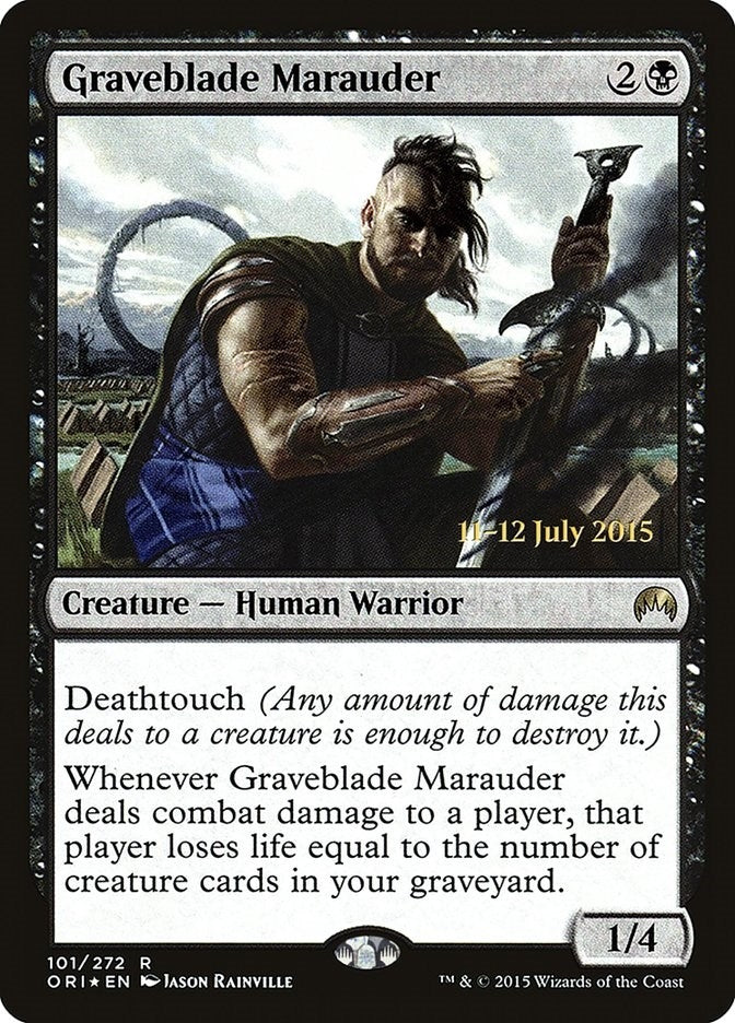Image for Graveblade Marauder (101) [Prerelease Cards] - Magic: The Gathering