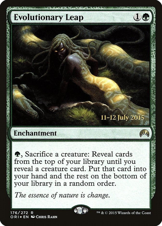 Image for Evolutionary Leap (176) [Prerelease Cards] - Magic: The Gathering