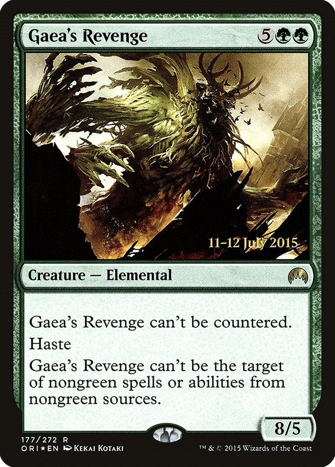 Image for Gaea's Revenge (177) [Prerelease Cards] - Magic: The Gathering