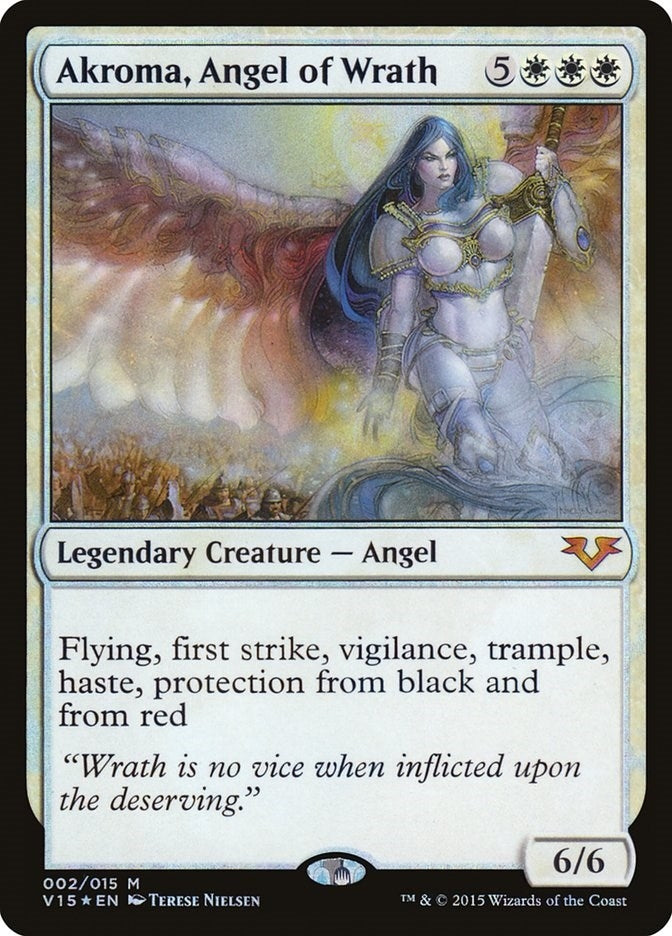 Image for Akroma, Angel of Wrath (2) [From the Vault: Angels] - Magic: The Gathering