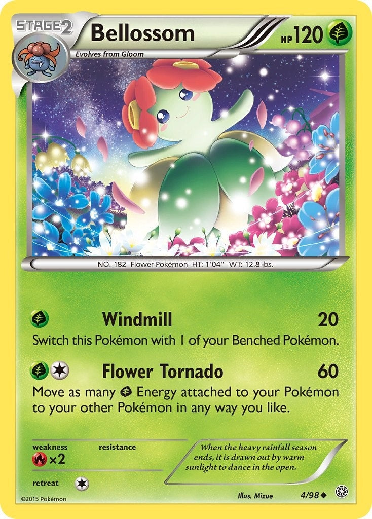 Image for Bellossom (4/98) [XY - Ancient Origins] - Pokemon