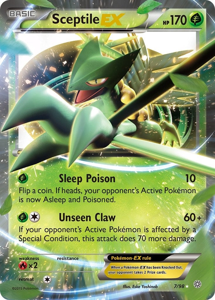 Image for Sceptile EX (7/98) [XY - Ancient Origins] - Pokemon