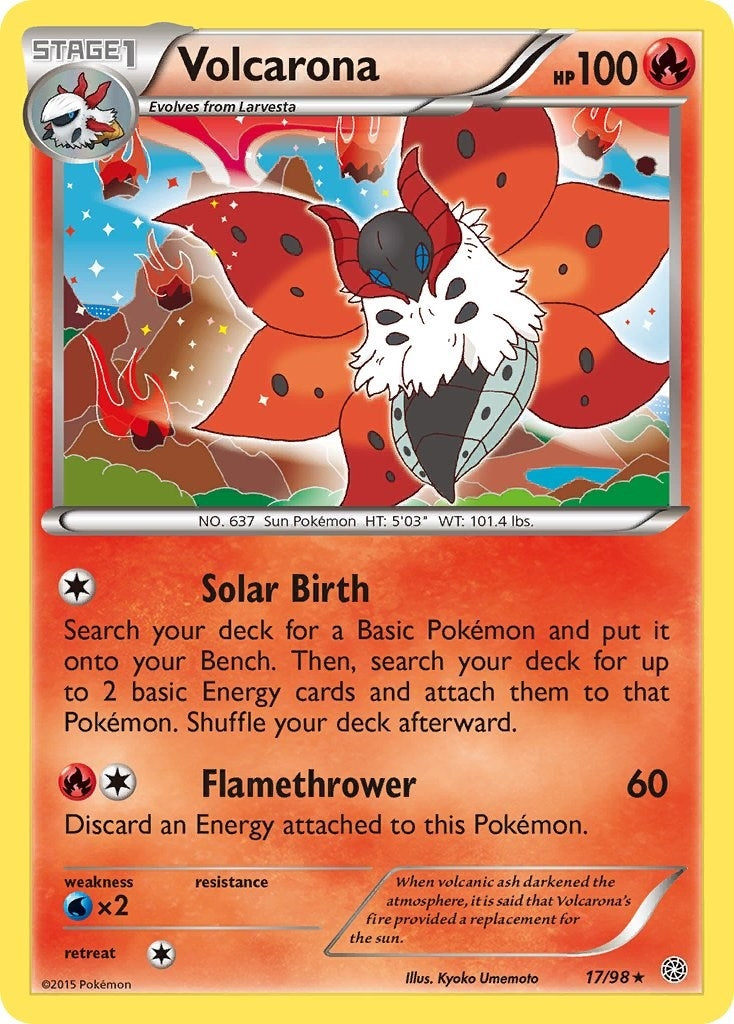 Image for Volcarona (17) (17/98) [XY - Ancient Origins] - Pokemon