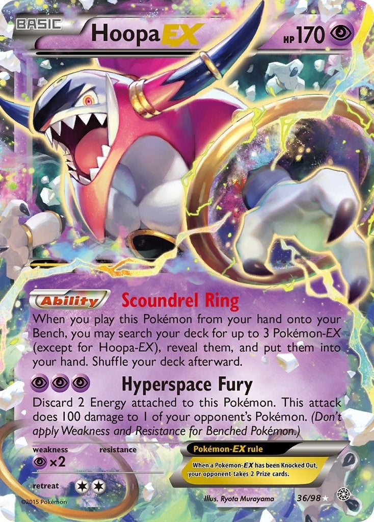 Image for Hoopa EX (36/98) [XY - Ancient Origins] - Pokemon