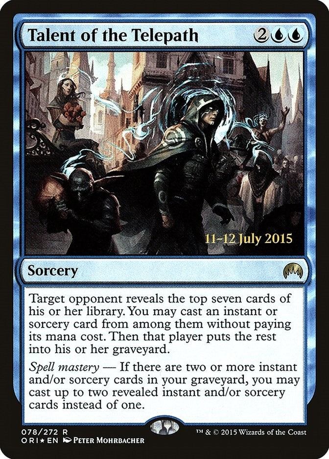 Image for Talent of the Telepath (78) [Prerelease Cards] - Magic: The Gathering