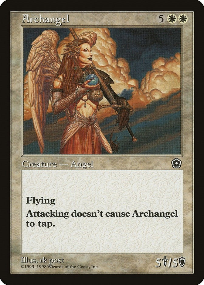 Image for Archangel [Portal Second Age] - Magic: The Gathering