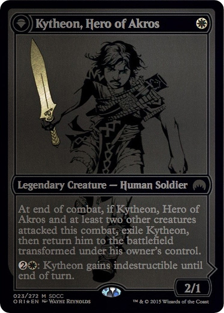 Image for Kytheon, Hero of Akros (SDCC 2015 Exclusive) (23) [Media Promos] - Magic: The Gathering