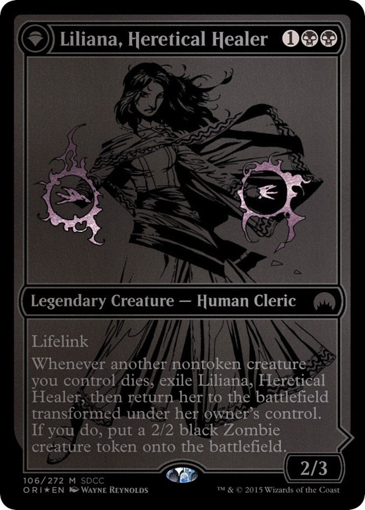 Image for Liliana, Heretical Healer (SDCC 2015 Exclusive) (106) [Media Promos] - Magic: The Gathering