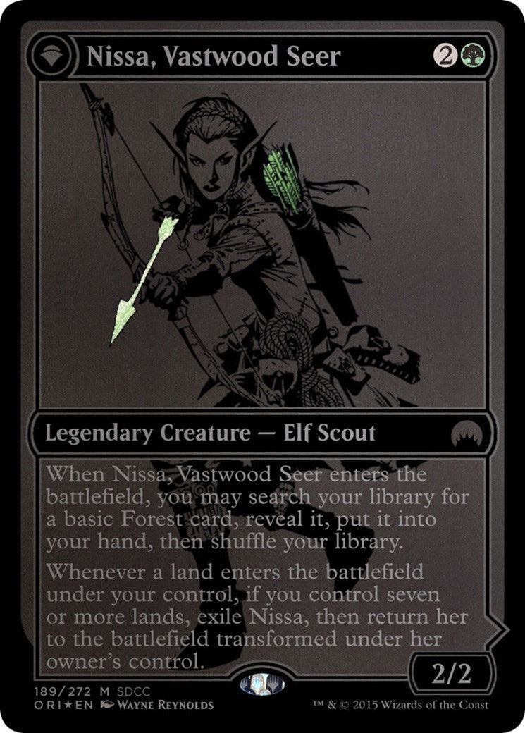 Image for Nissa, Vastwood Seer (SDCC 2015 Exclusive) (189) [Media Promos] - Magic: The Gathering