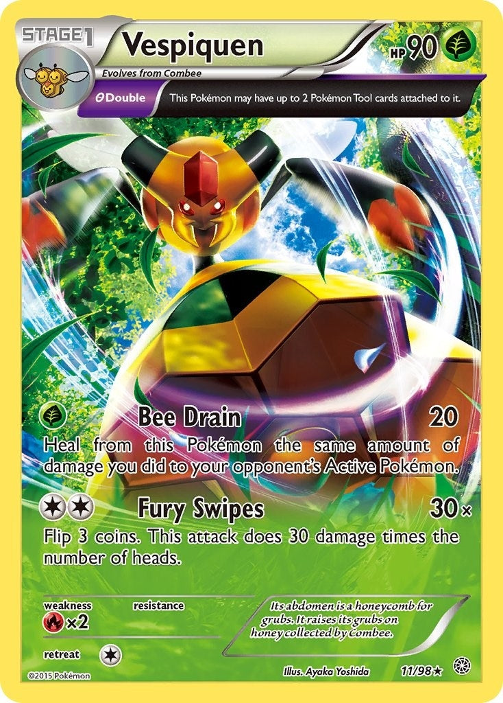 Image for Vespiquen (11) (11/98) [XY - Ancient Origins] - Pokemon