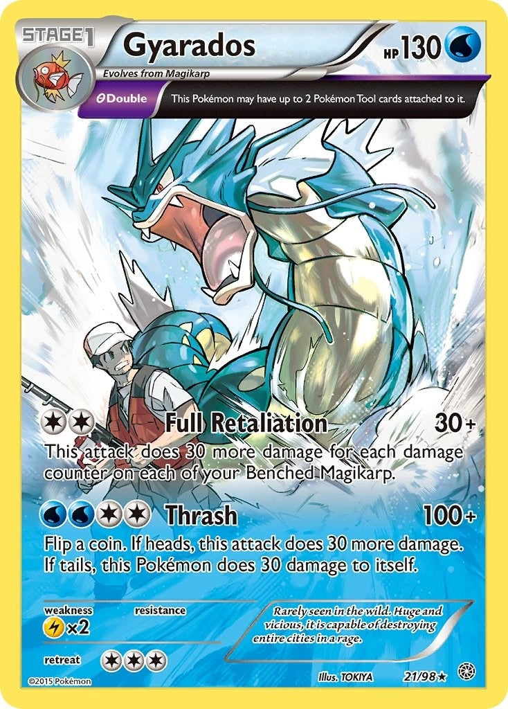 Image for Gyarados (21) (21/98) [XY - Ancient Origins] - Pokemon