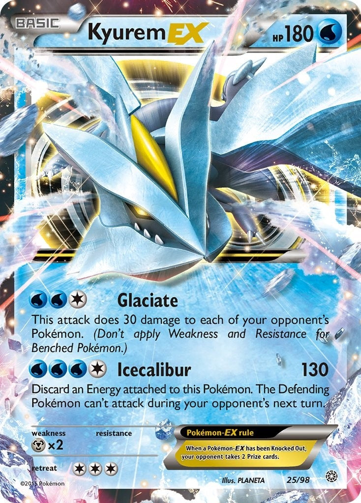Image for Kyurem EX (25/98) [XY - Ancient Origins] - Pokemon