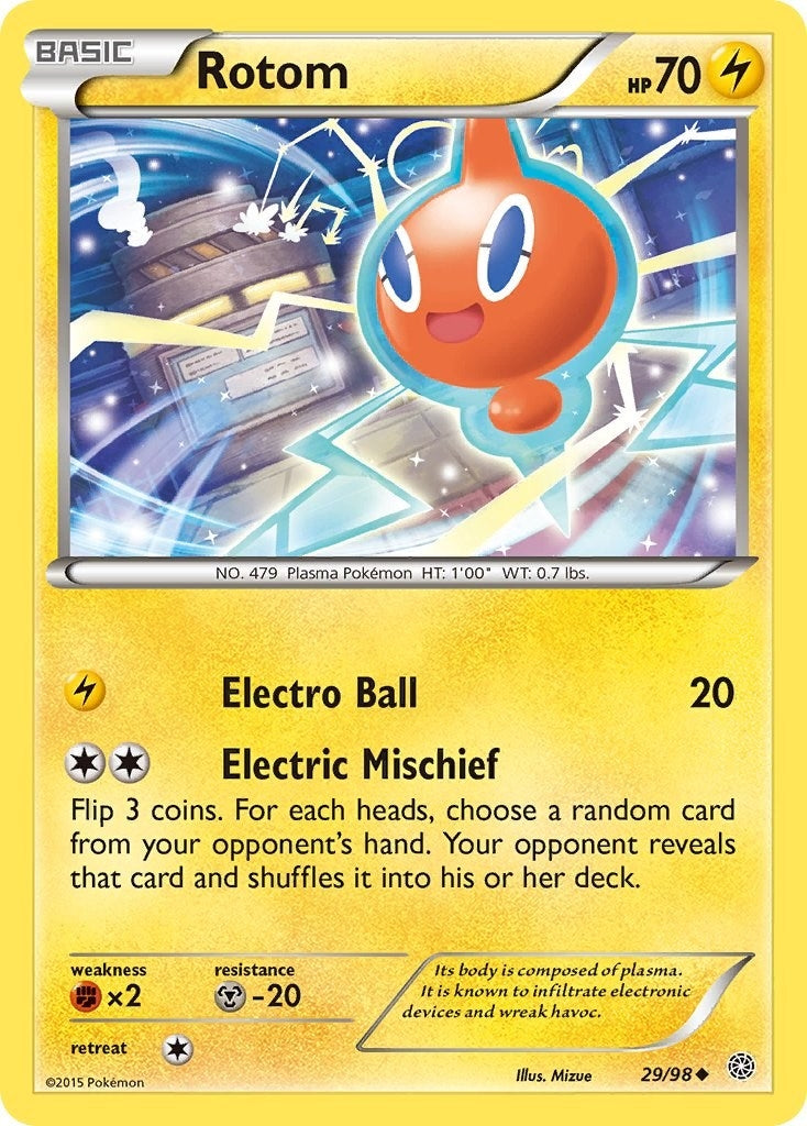Image for Rotom (29/98) [XY - Ancient Origins] - Pokemon