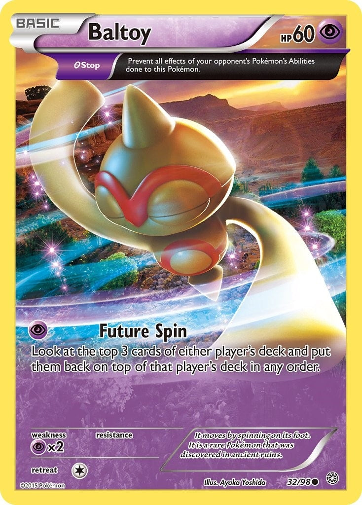 Image for Baltoy (32) (32/98) [XY - Ancient Origins] - Pokemon