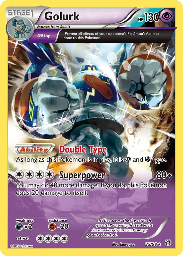 Image for Golurk (35) (35/98) [XY - Ancient Origins] - Pokemon