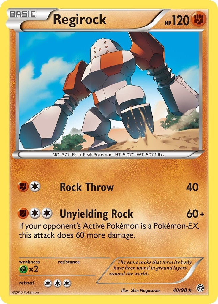 Image for Regirock (40/98) [XY - Ancient Origins] - Pokemon