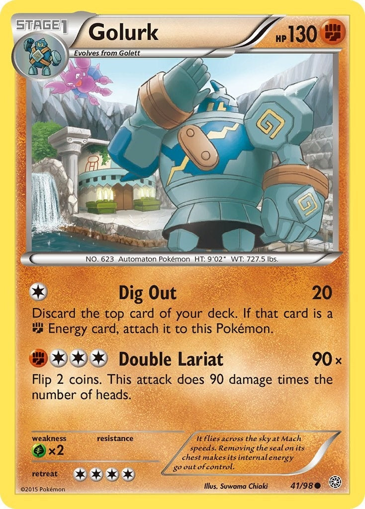 Image for Golurk (41) (41/98) [XY - Ancient Origins] - Pokemon