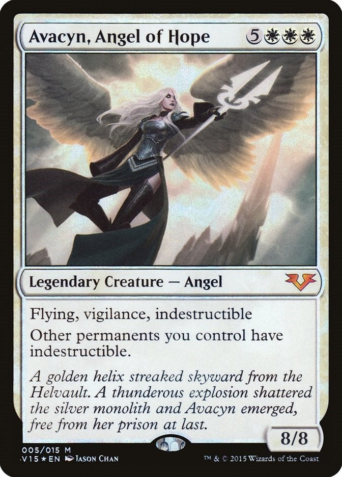 Image for Avacyn, Angel of Hope (5) [From the Vault: Angels] - Magic: The Gathering