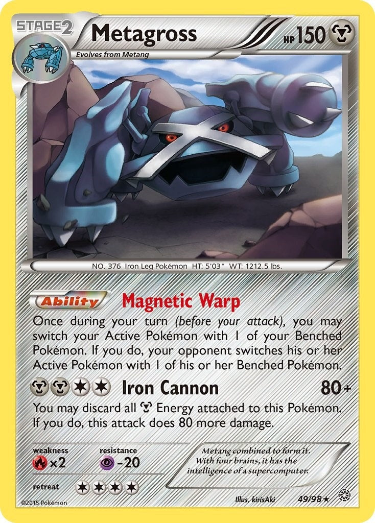 Image for Metagross (49) (49/98) [XY - Ancient Origins] - Pokemon