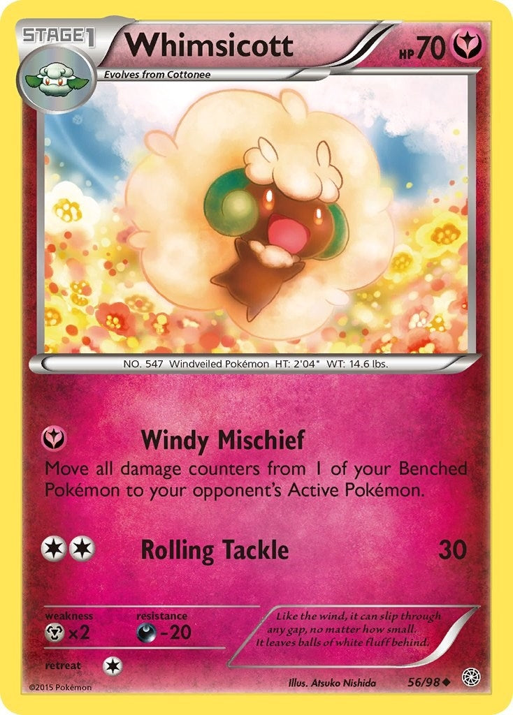 Image for Whimsicott (56/98) [XY - Ancient Origins] - Pokemon