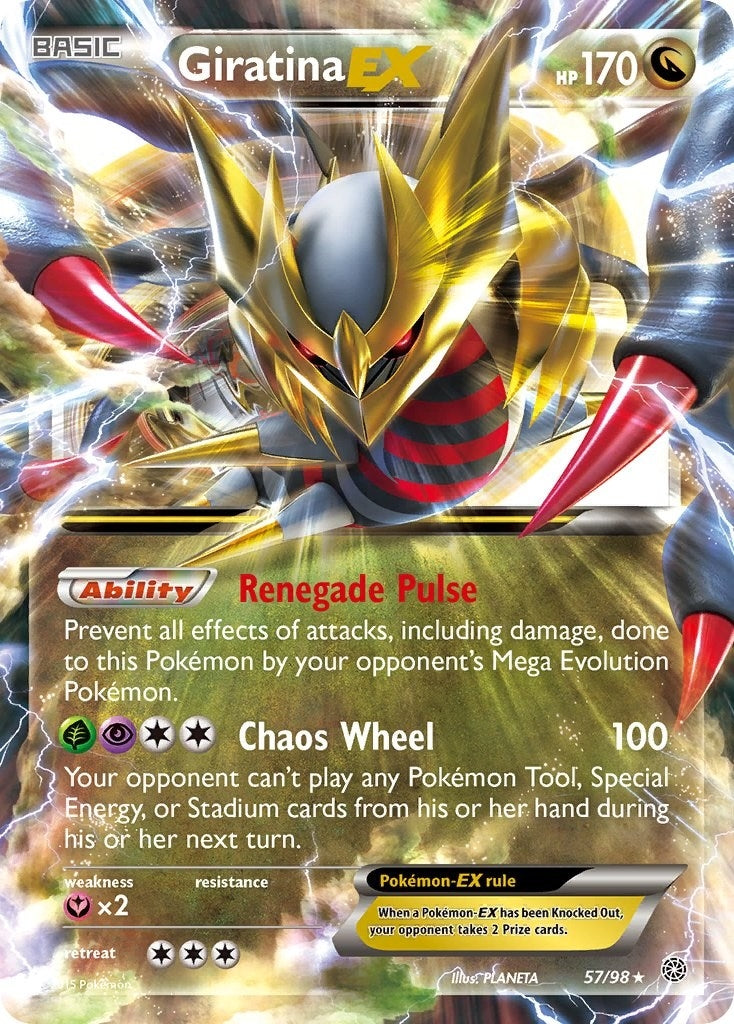 Image for Giratina EX (57/98) [XY - Ancient Origins] - Pokemon
