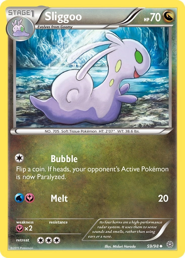 Image for Sliggoo (59/98) [XY - Ancient Origins] - Pokemon