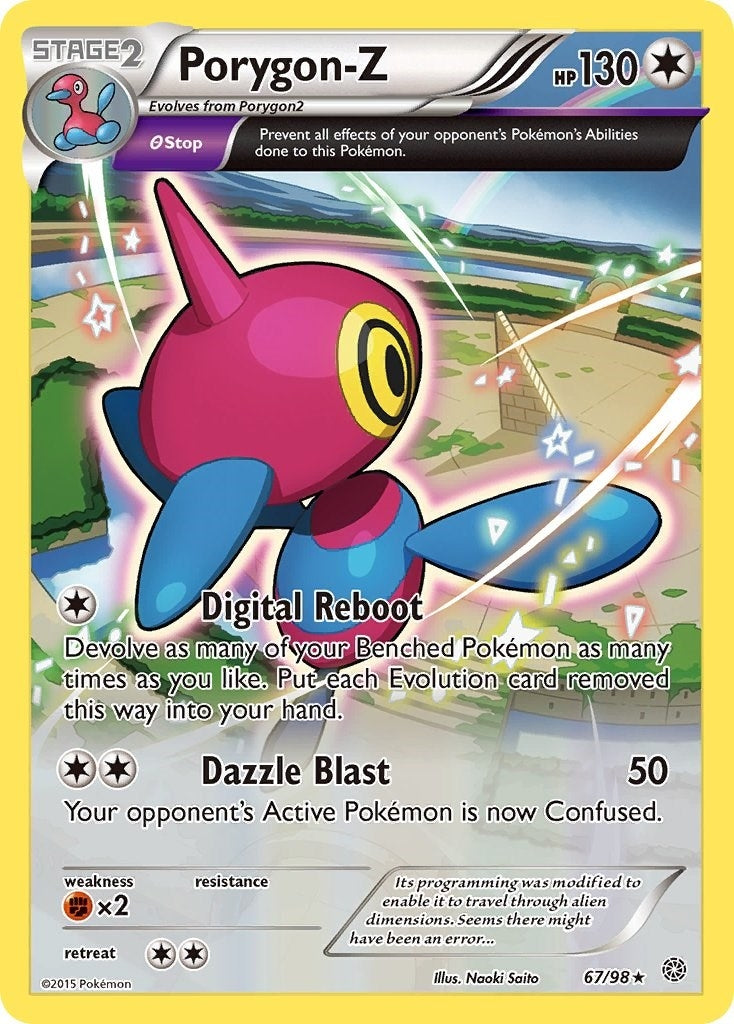 Image for Porygon-Z (67) (67/98) [XY - Ancient Origins] - Pokemon