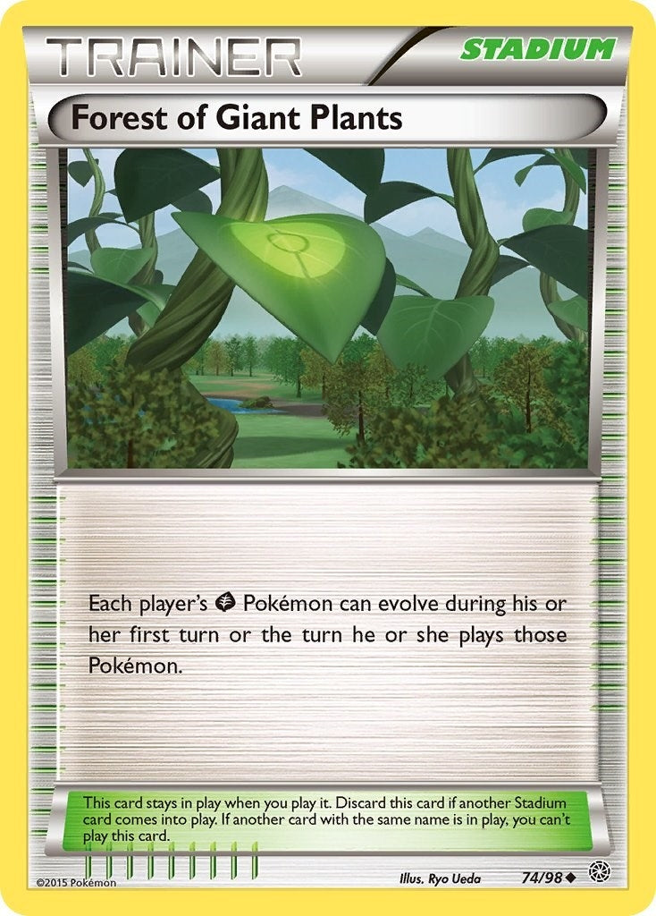 Image for Forest of Giant Plants (74/98) [XY - Ancient Origins] - Pokemon
